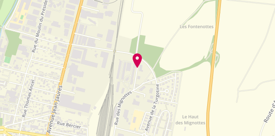 Plan de Fauconnet, 51 Rue des Mignottes, 89000 Auxerre