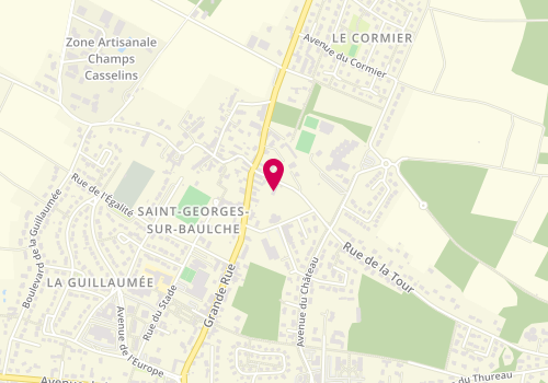 Plan de R.D.A, 2 Rue de la Tour, 89000 Saint-Georges-sur-Baulche