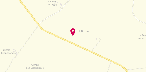 Plan de Coco Cédric, 34 Route de Jargeau, 45510 Tigy