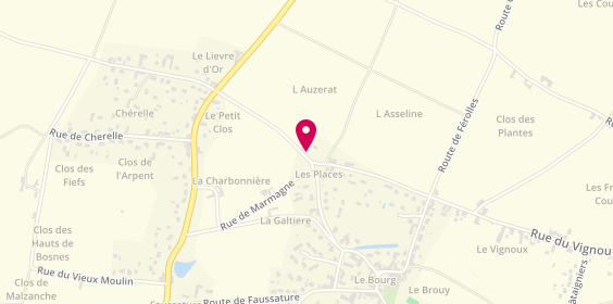 Plan de Foltier Terrassement & TP, 40 Route de Darvoy, 45150 Jargeau