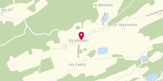 Plan de DOMANGE Stéphane, Es Vouhey, 70310 Esmoulières