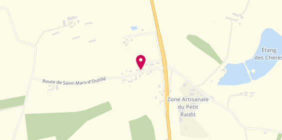 Plan de DUTEL Aurélien, 10 Route des Roberderies, 72220 Laigné-en-Belin