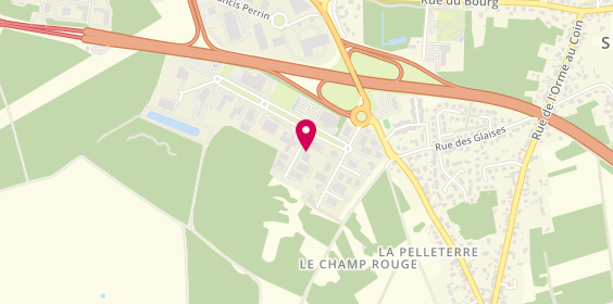 Plan de Simac Constructions, 101 Rue Georges Charpak, 45770 Saran