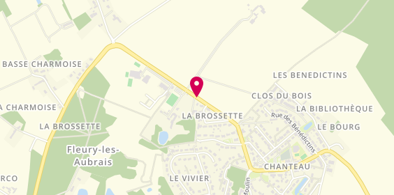 Plan de Perdoux-Lamy, Route Orleans, 45400 Chanteau