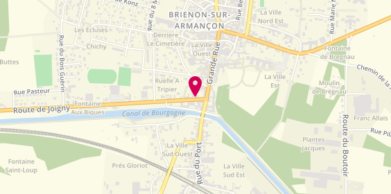 Plan de Avd Restauration, 3 Route de Joigny, 89210 Brienon-sur-Armançon