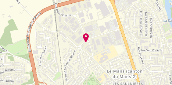 Plan de Entreprise Pavy, Rue Thomas Edison, 72650 La Chapelle-Saint-Aubin