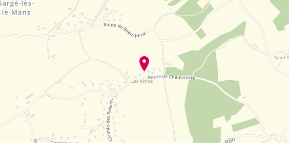 Plan de Dos Santos, 865 Route de la Chauvinière, 72530 Yvré-l'Évêque