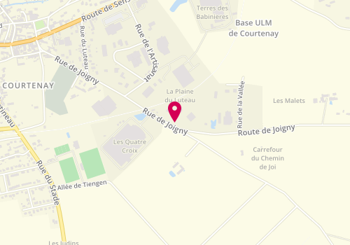 Plan de Entreprise Crémonèse, 37 Route de Joigny, 45320 Courtenay