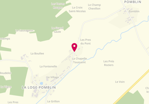 Plan de DOZIERES Hervé, 15 Route Bordes d'Avreuil, 10210 La Loge-Pomblin