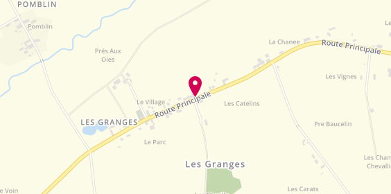 Plan de Carré daniel pour M. Carré, 24 Route Principale, 10210 Les Granges