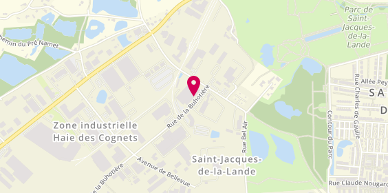 Plan de SNPR | Spécialiste en rénovation et performance de l’enveloppe des constructions, 2 Rue de la Buhotière, 35136 Saint-Jacques-de-la-Lande