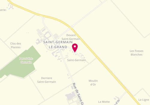 Plan de Menard Sebastien, 16 Impasse de la Rue Verte, 45170 Neuville-aux-Bois