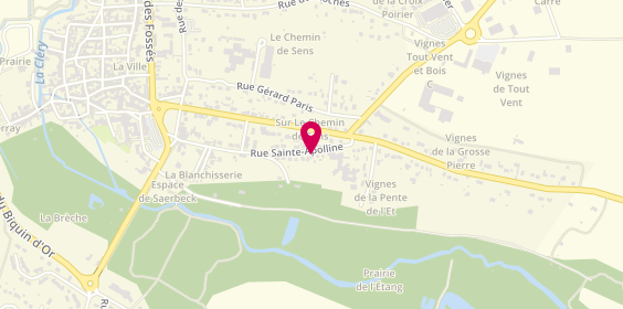 Plan de NG Maconnerie, 32 Rue Sainte-Apolline, 45210 Ferrières-en-Gâtinais