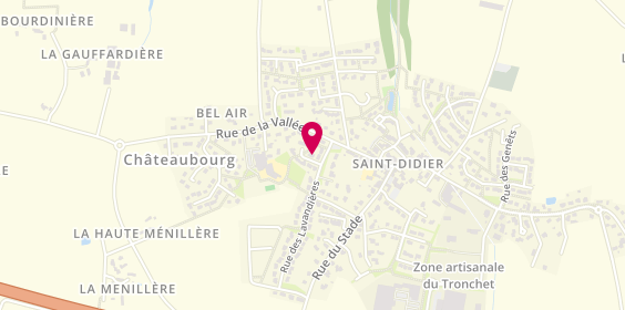 Plan de B.M.S, 3 Residence des Viviers, 35220 Saint-Didier