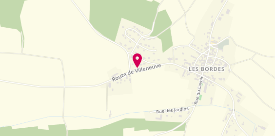 Plan de Gpc Renovation, 9 Route de Villeneuve, 89500 Les Bordes