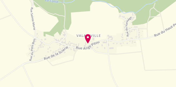 Plan de Van Bever, Valainville 18 Ange Pitou, 28200 Moléans