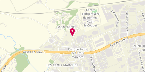 Plan de Pellerin Giboire, 1 Rue du Petit Pré, 35132 Vezin-le-Coquet