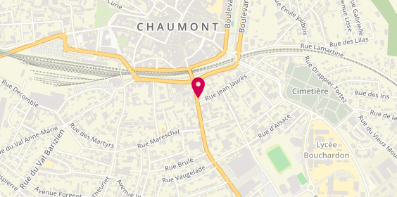 Plan de IlliCO travaux Chaumont, 7 avenue du Général Leclerc, 52000 Chaumont