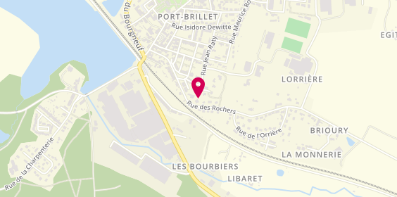 Plan de Etablissements Aupied, 10 Rue des Rochers, 53410 Port-Brillet