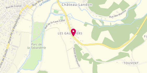 Plan de Bat Projet, 85 Rue Gauthiers, 77570 Château-Landon