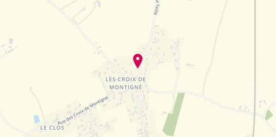 Plan de AB Maçonnerie, 91 Les Brosses
91 Route de Teillé, 72380 Montbizot