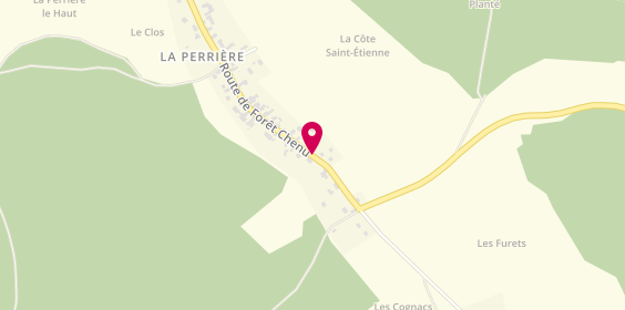 Plan de A.T.M Constructions, La Perrière 31 Route Forêt Chenu, 10160 Maraye-en-Othe