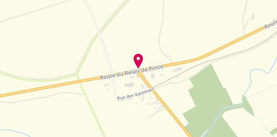 Plan de Total Habitat, 8 Route du Relais de la Poste, 89320 Villiers-Louis