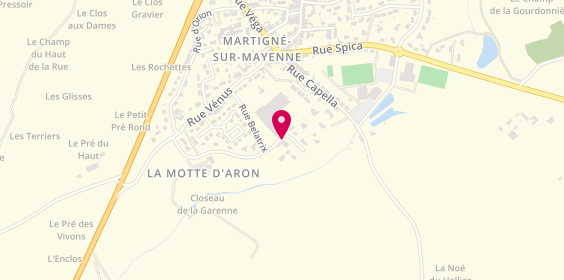 Plan de Lebreton, Zone Artisanale
Rue Belatrix, 53470 Martigné-sur-Mayenne