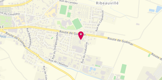 Plan de HASSE Laurent, 56 Route de Guémar, 68150 Ribeauvillé