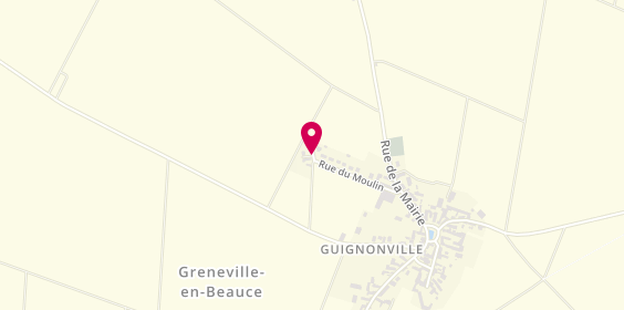 Plan de Brisson Stéphane, Guignonville 20 Rue Moulin, 45480 Guignonville