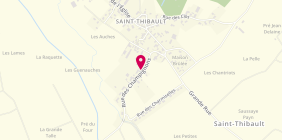 Plan de Barroy Services, 10 Rue Champignons, 10800 Saint-Thibault