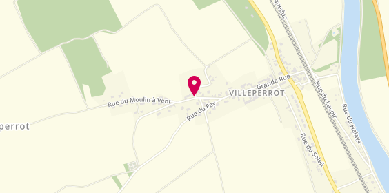 Plan de CORNU Sylvain, 8 Rue du Moulin à Vent, 89140 Villeperrot