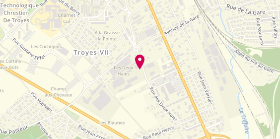 Plan de Crn-brocard, 10 Rue des 2 Haies, 10430 Rosières-près-Troyes