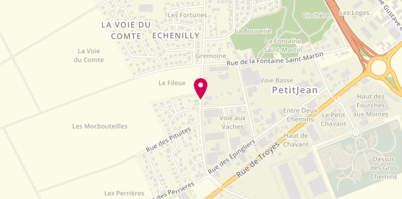 Plan de Paganessi Frères et Fils, 147 Avenue d'Echenilly, 10120 Saint-André-les-Vergers