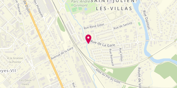 Plan de Ld Dumesnil, 32 Avenue de la Gare, 10800 Saint-Julien-les-Villas