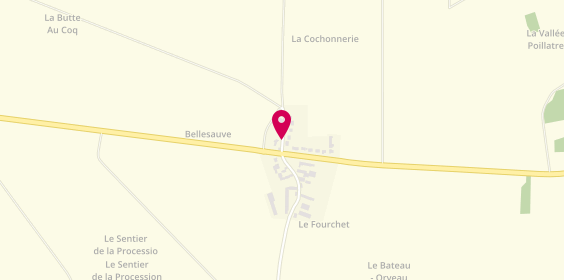 Plan de ACR Rousseau, 8 Bis Rue de la Plaine, 45330 Orveau-Bellesauve