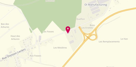 Plan de Marcel Leclerc, Zone Artisanale zone artisanale de la Grande Bataille, 88170 Houécourt