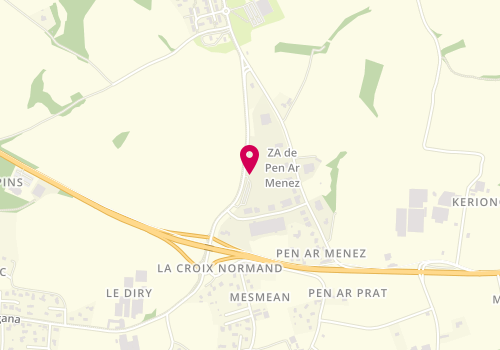 Plan de PL Constructions, Zone Artisanale Pen Ar Menez
4 Route de la Croix Normand, 29280 Locmaria-Plouzané