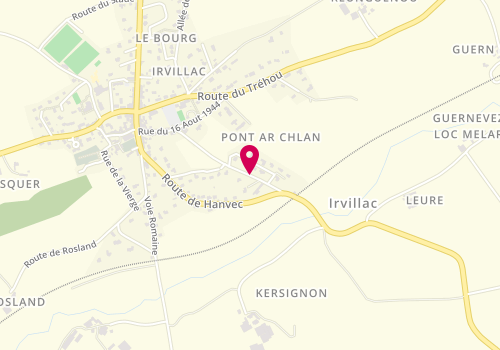 Plan de Irvillac Services, Chemin de Pont Ar Chlan, 29460 Irvillac