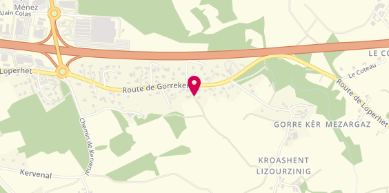 Plan de LEMBLE Ludovic, 97 Route Gorrequer, 29470 Plougastel-Daoulas