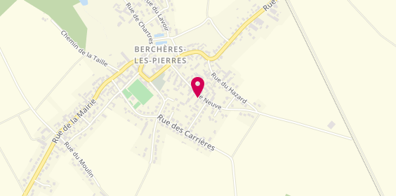 Plan de Chartier Jacques, 24 Rue Neuve, 28630 Berchères-les-Pierres