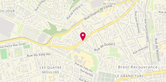 Plan de Dsa Constructions, 101 Rue Guilers, 29200 Brest