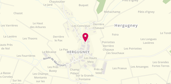 Plan de Em2, 9 Rue de la Font Ronde, 88130 Hergugney