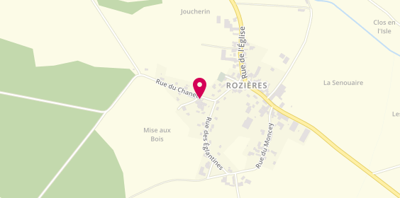 Plan de Entreprise Rossetti Fils, 3 Rue Chanet Rozieres-Sommevoire, 52220 Sommevoire