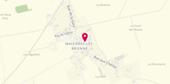 Plan de Simode-brisson, 1 Rue Aux Chênes, 10500 Maizières-lès-Brienne