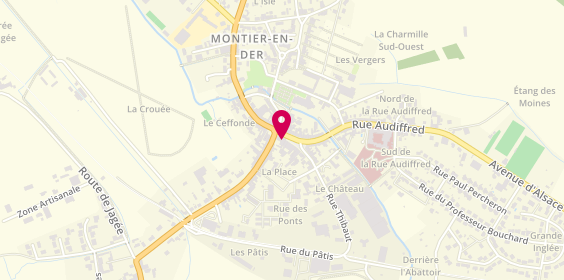 Plan de Der Tp Location, Zone Industrielle Les Patis, 52220 Montier-en-Der