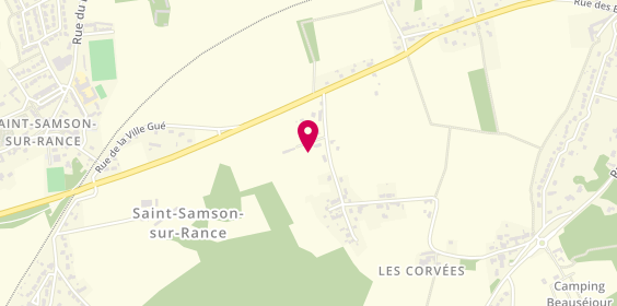 Plan de M2Construction, La Bouhourdais, 22100 Saint-Samson-sur-Rance