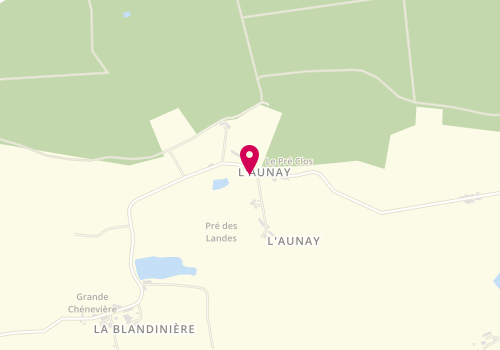 Plan de DAVAINE Alain, L'Aunay, 53140 Pré-en-Pail-Saint-Samson