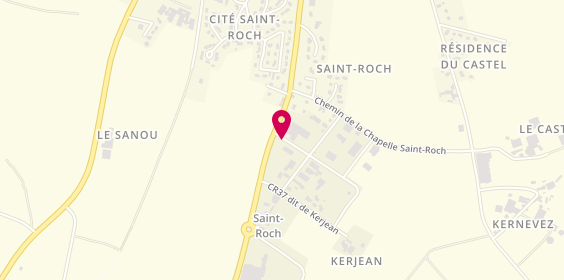 Plan de Omnès le Blond, Zone Artisanale 
Saint-Roch, 29830 Ploudalmézeau