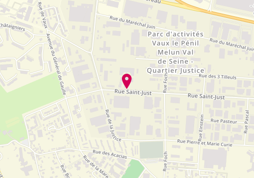 Plan de Hanny Ets, 319 Avenue Saint Just, 77000 Vaux-le-Pénil